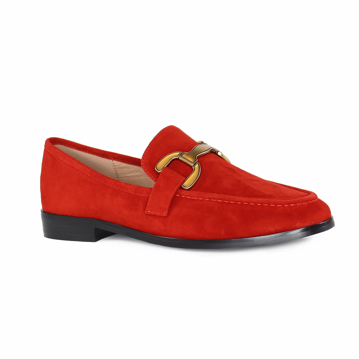 VELA LOAFER RED SUEDE