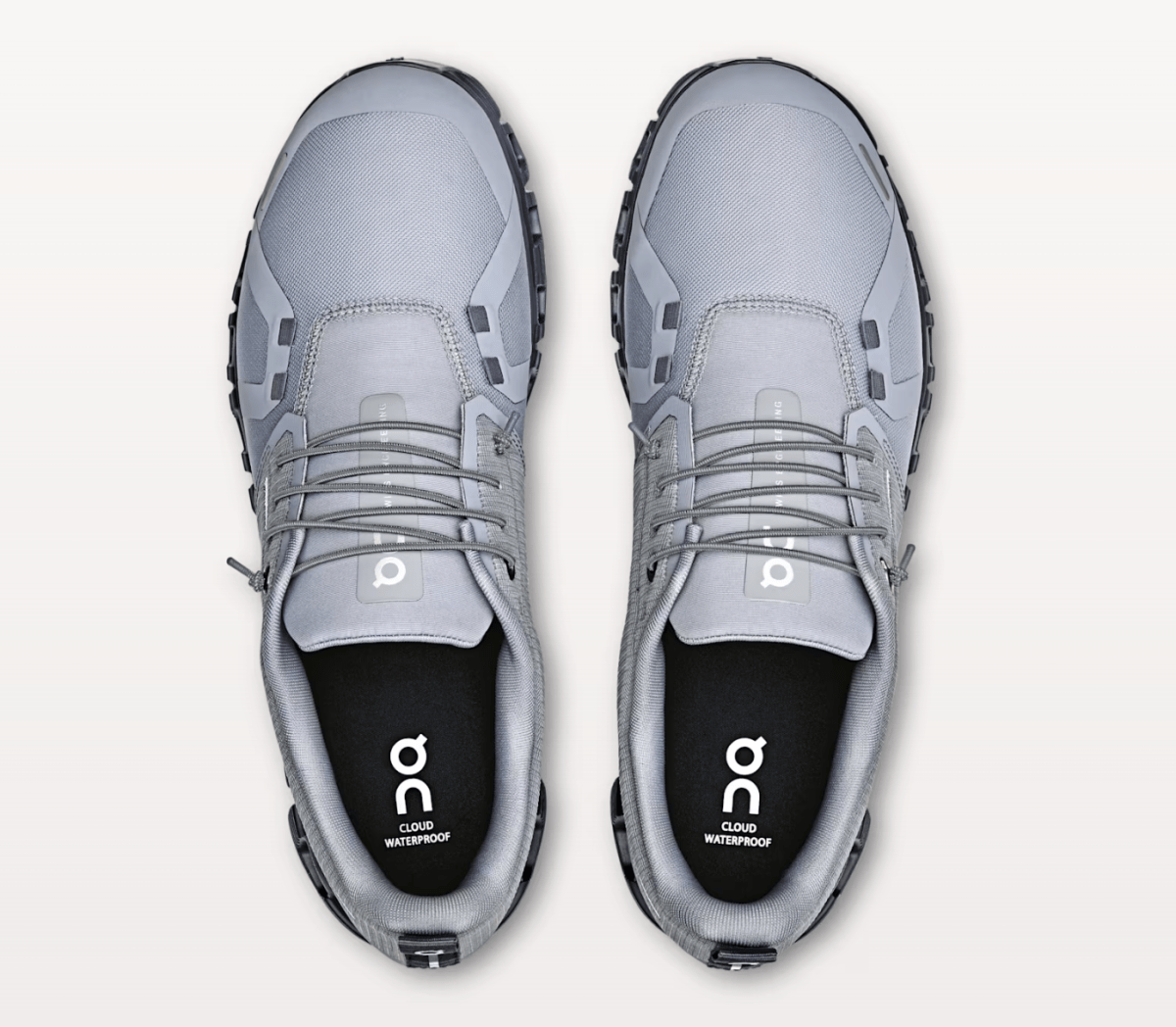 On Running CLOUD6 WATERPROOF MEN ALLOY/WOLF SNEAKER Shoe Main
