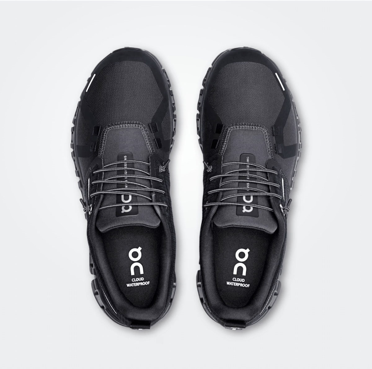 On Running CLOUD6 WATERPROOF WOMEN BLACK/BLACK SNEAKER Shoe Main