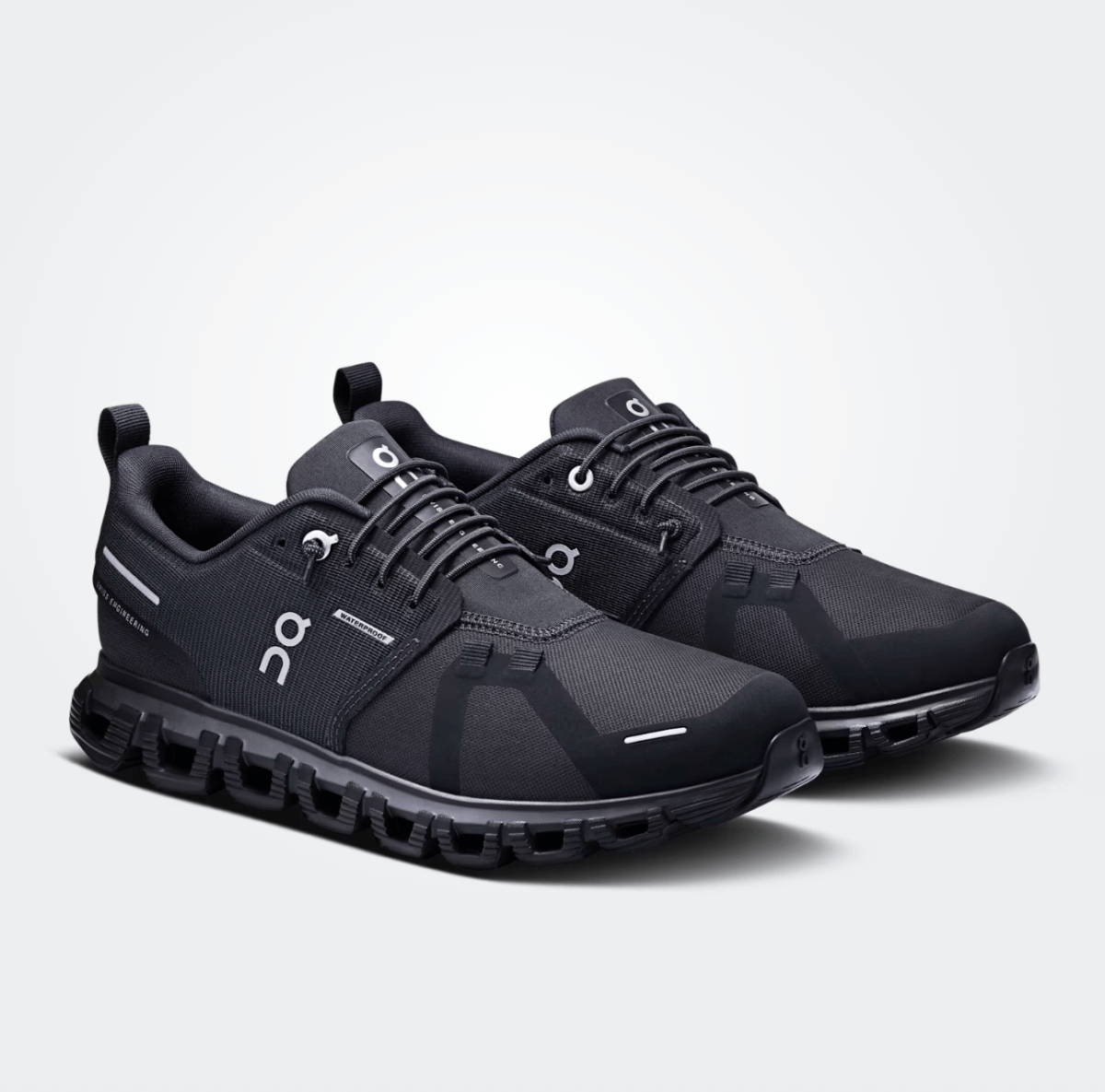 On Running CLOUD6 WATERPROOF WOMEN BLACK/BLACK SNEAKER Shoe Main On Running CLOUD6 WATERPROOF WOMEN BLACK/BLACK SNEAKER Shoe Main