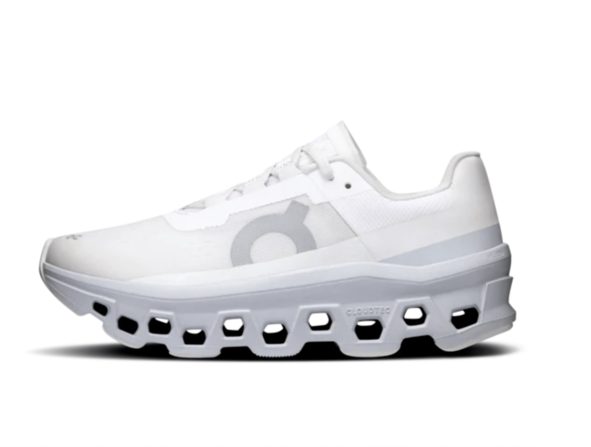 ON CLOUDMONSTER WOMEN WHITE/GLACIER SHOES | Main & Taylor