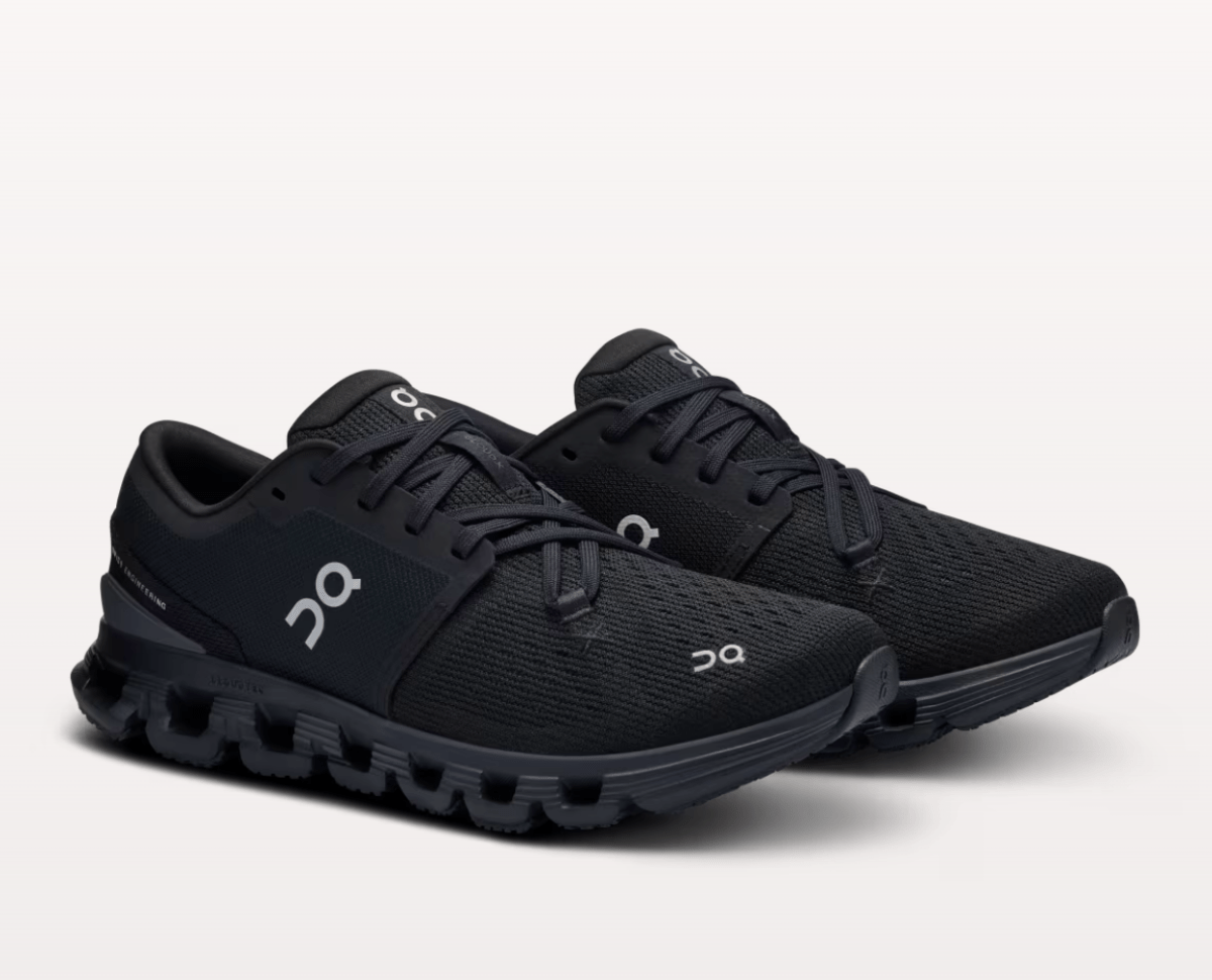 On Running CLOUDX4 WOMEN BLACK/ECLIPSE SNEAKER Shoe Main & Taylor