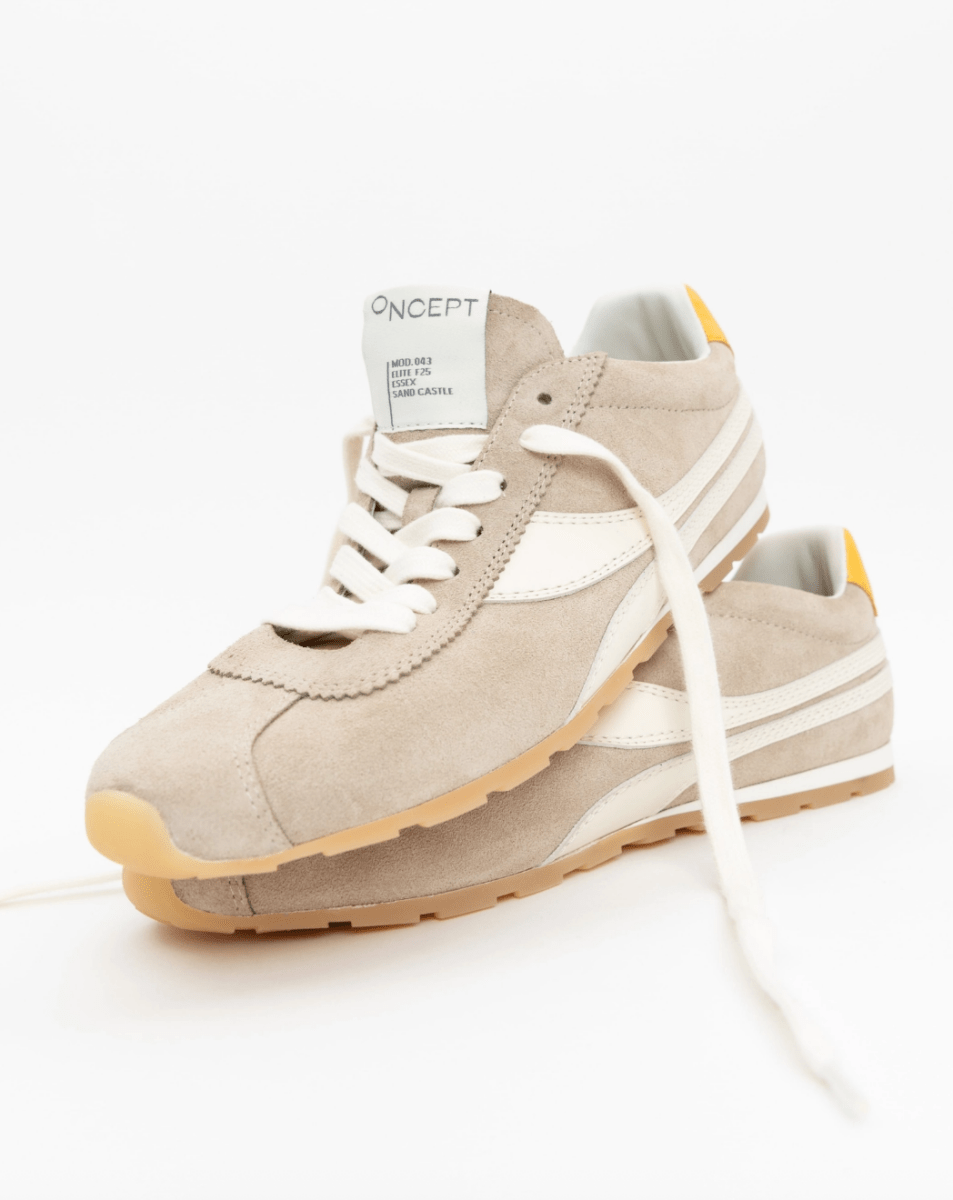 ESSEX SANDCASTLE SUEDE SNEAKER