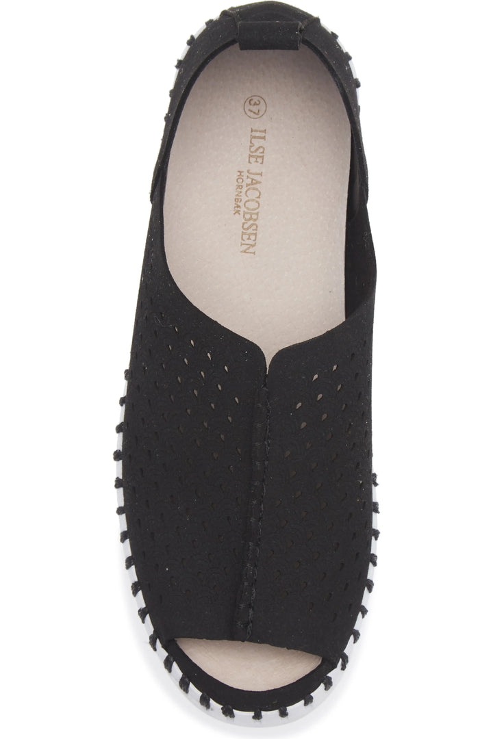 TUIP 9377 BLACK OPEN TOE
