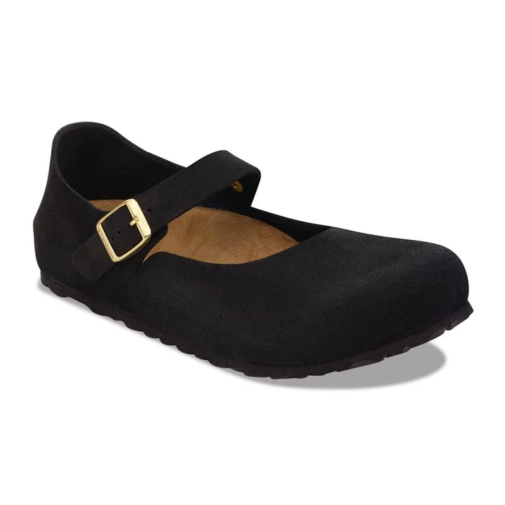 MANTOVA BLACK SUEDE MARYJANE