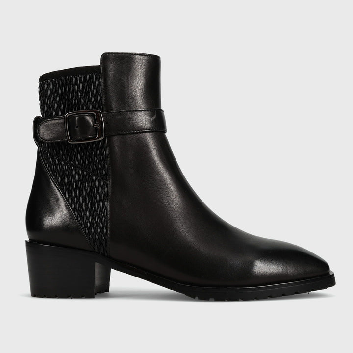 ORLENA BLACK NAPPA WATERPROOF BOOT
