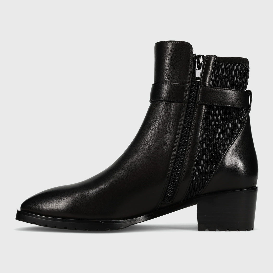 ORLENA BLACK NAPPA WATERPROOF BOOT