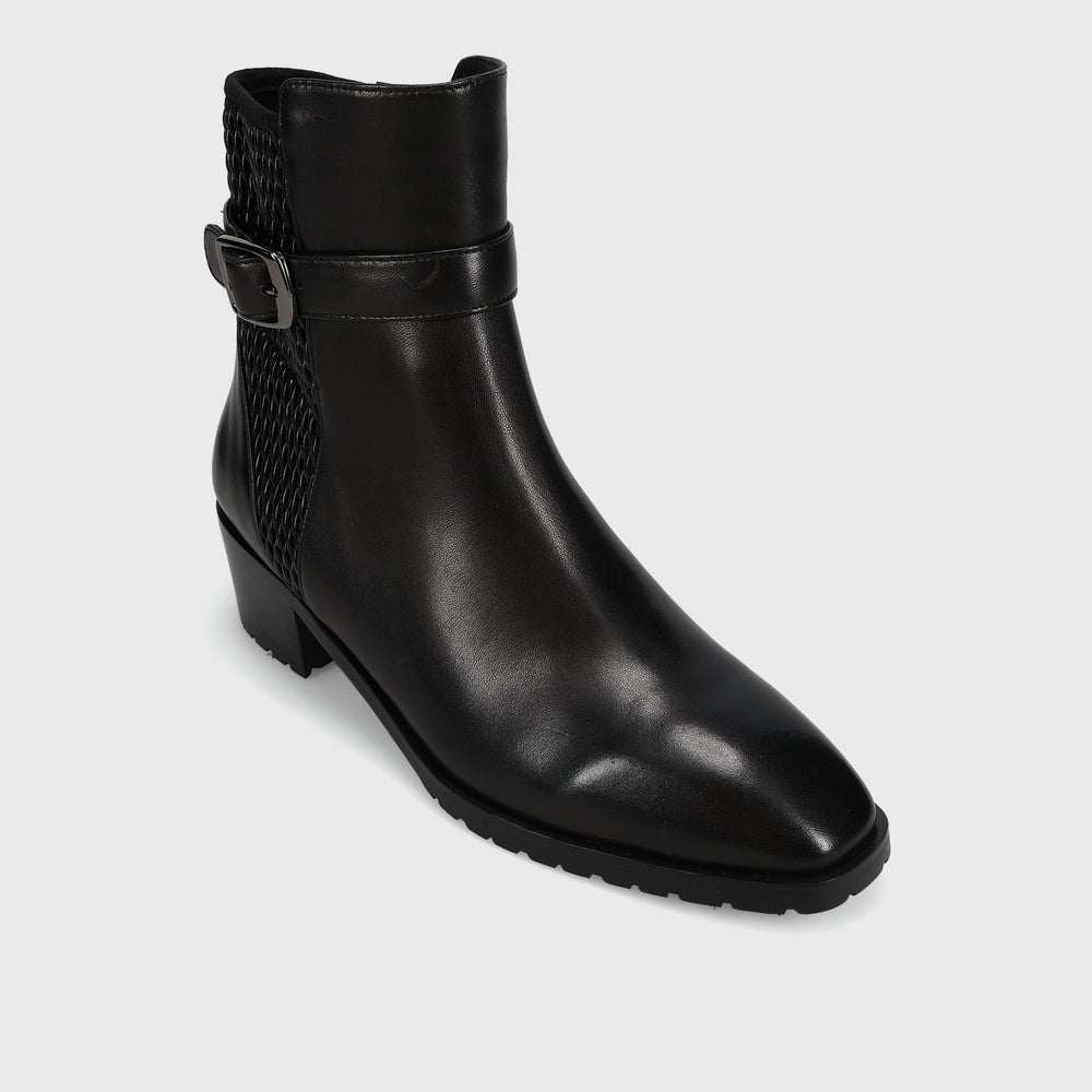 ORLENA BLACK NAPPA WATERPROOF BOOT