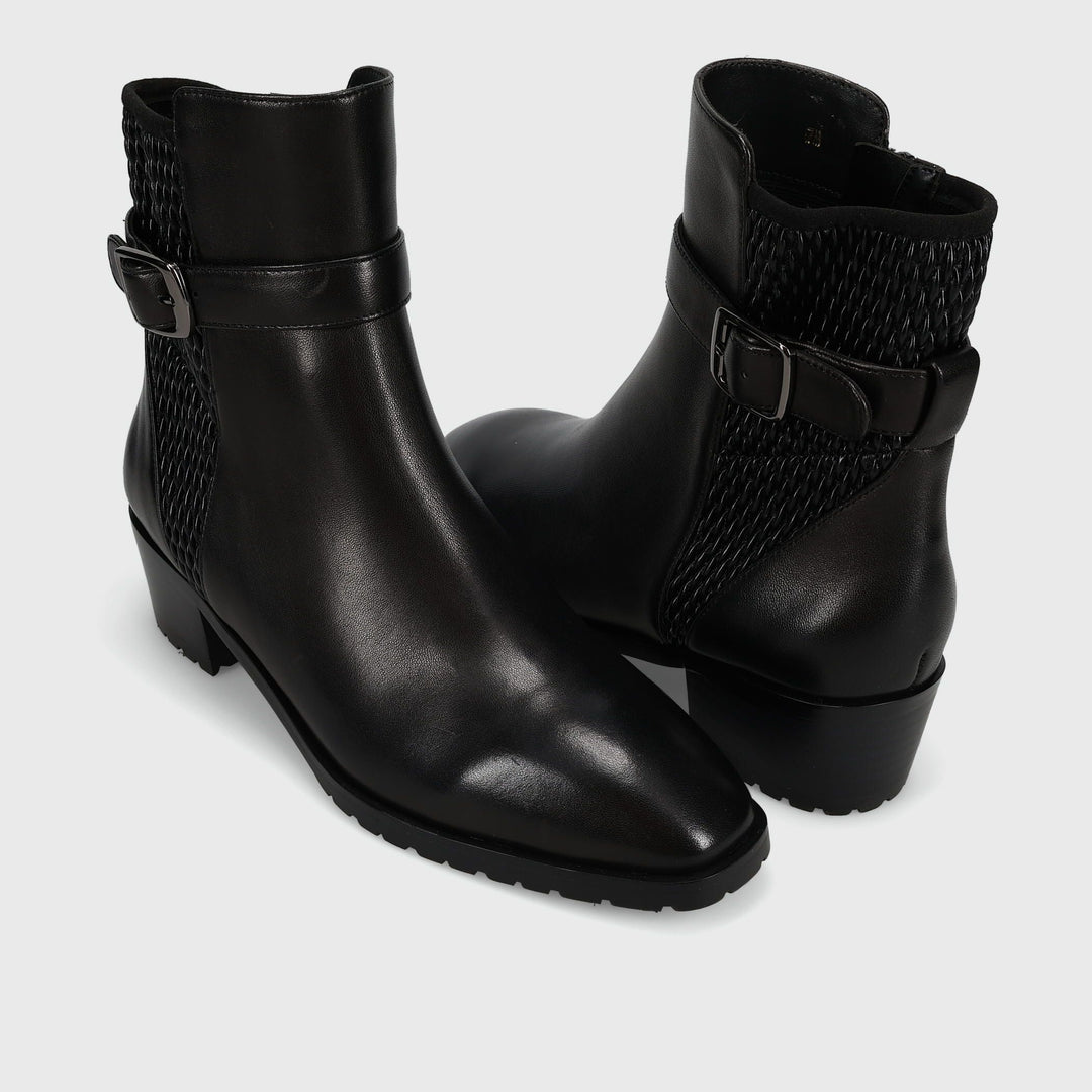 ORLENA BLACK NAPPA WATERPROOF BOOT