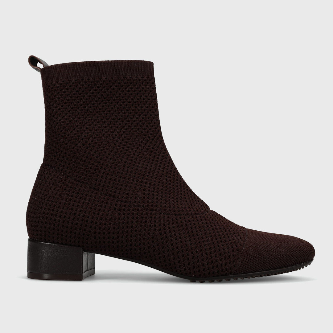 PANSEE BLACK KNIT BOOT