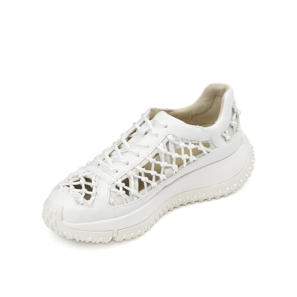 4CCCCEES KAPOK LINK WHITE SNEAKER Handbags | Shop now at Main & Taylor Shoes!