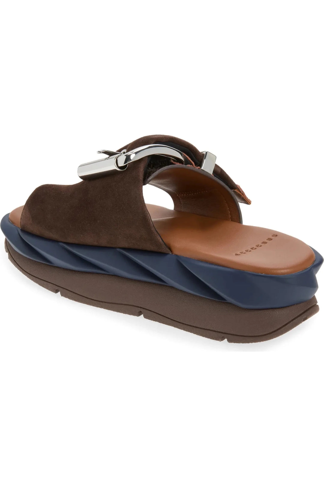 4CCCCEES MELLOW GLOW CHOCO SUEDE SANDAL Shoes | Shop now at Main &amp; Taylor Shoes!
