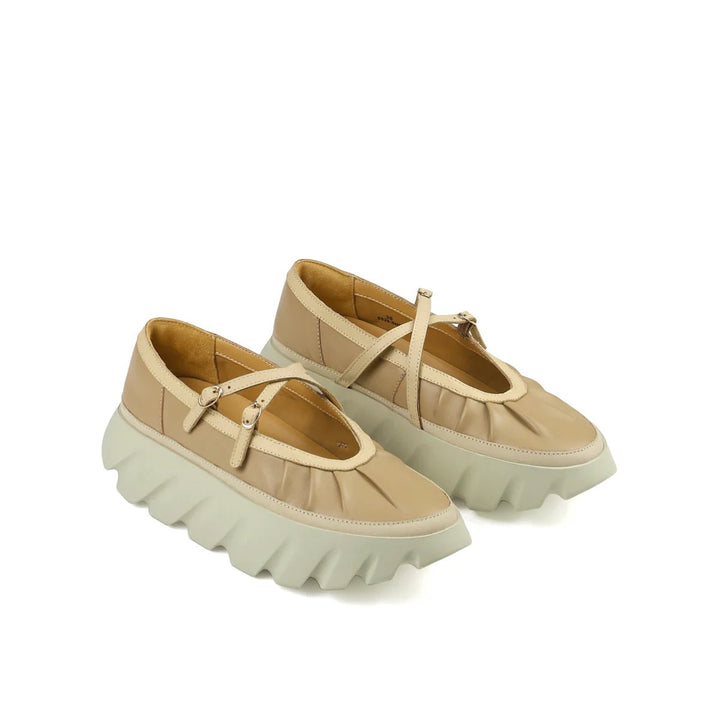 4CCCCEES TURA BOM BEIGE BALLET Shoes | Shop now at Main &amp; Taylor Shoes!