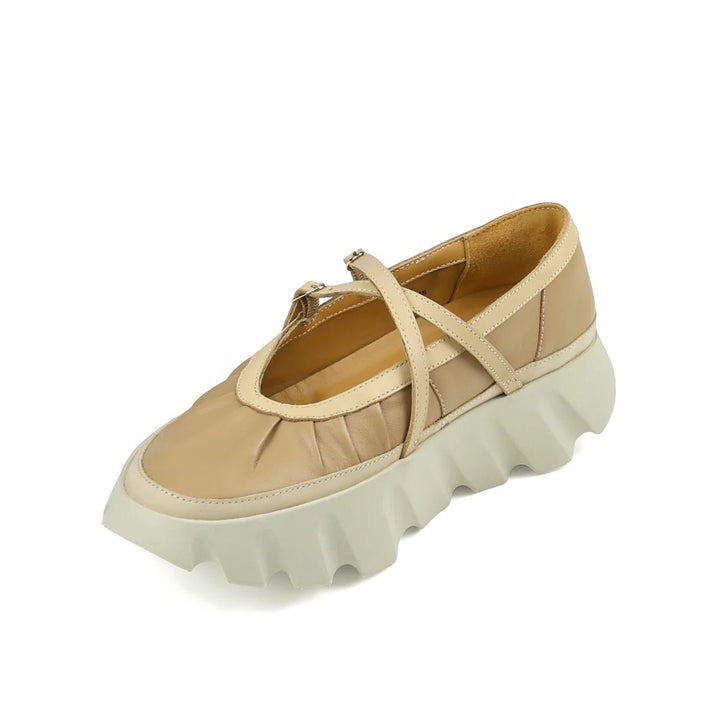 4CCCCEES TURA BOM BEIGE BALLET Shoes | Shop now at Main &amp; Taylor Shoes!