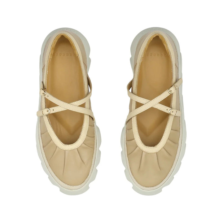 4CCCCEES TURA BOM BEIGE BALLET Shoes | Shop now at Main &amp; Taylor Shoes!