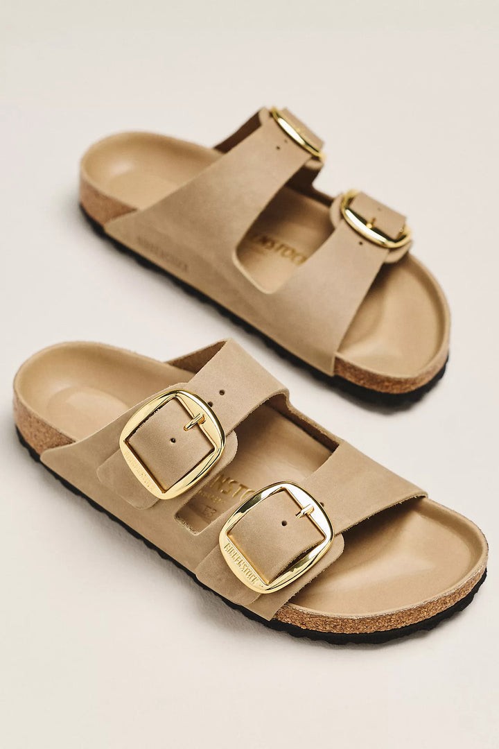 ARIZONA BIG BUCKLE TOBACCO BROWN SANDAL