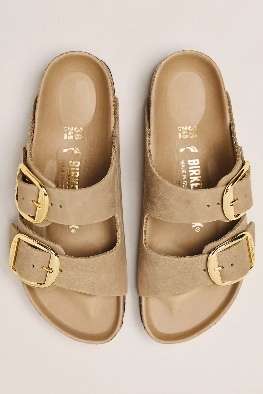 ARIZONA BIG BUCKLE TOBACCO BROWN SANDAL