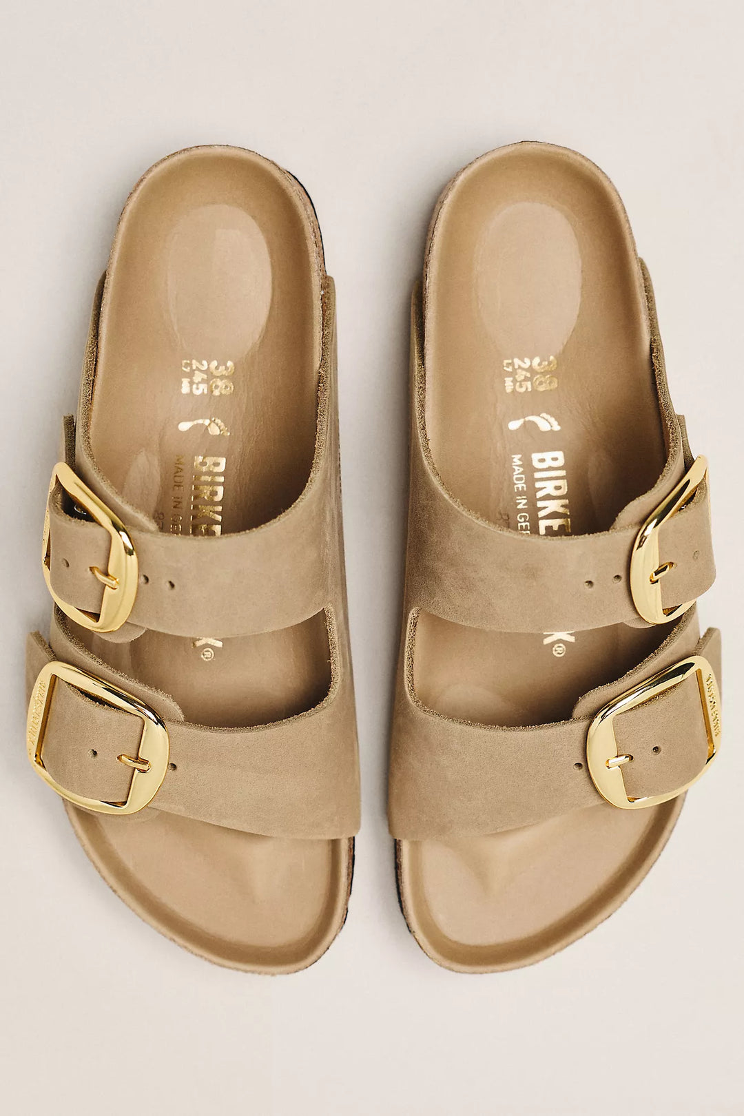 ARIZONA BIG BUCKLE TOBACCO BROWN SANDAL