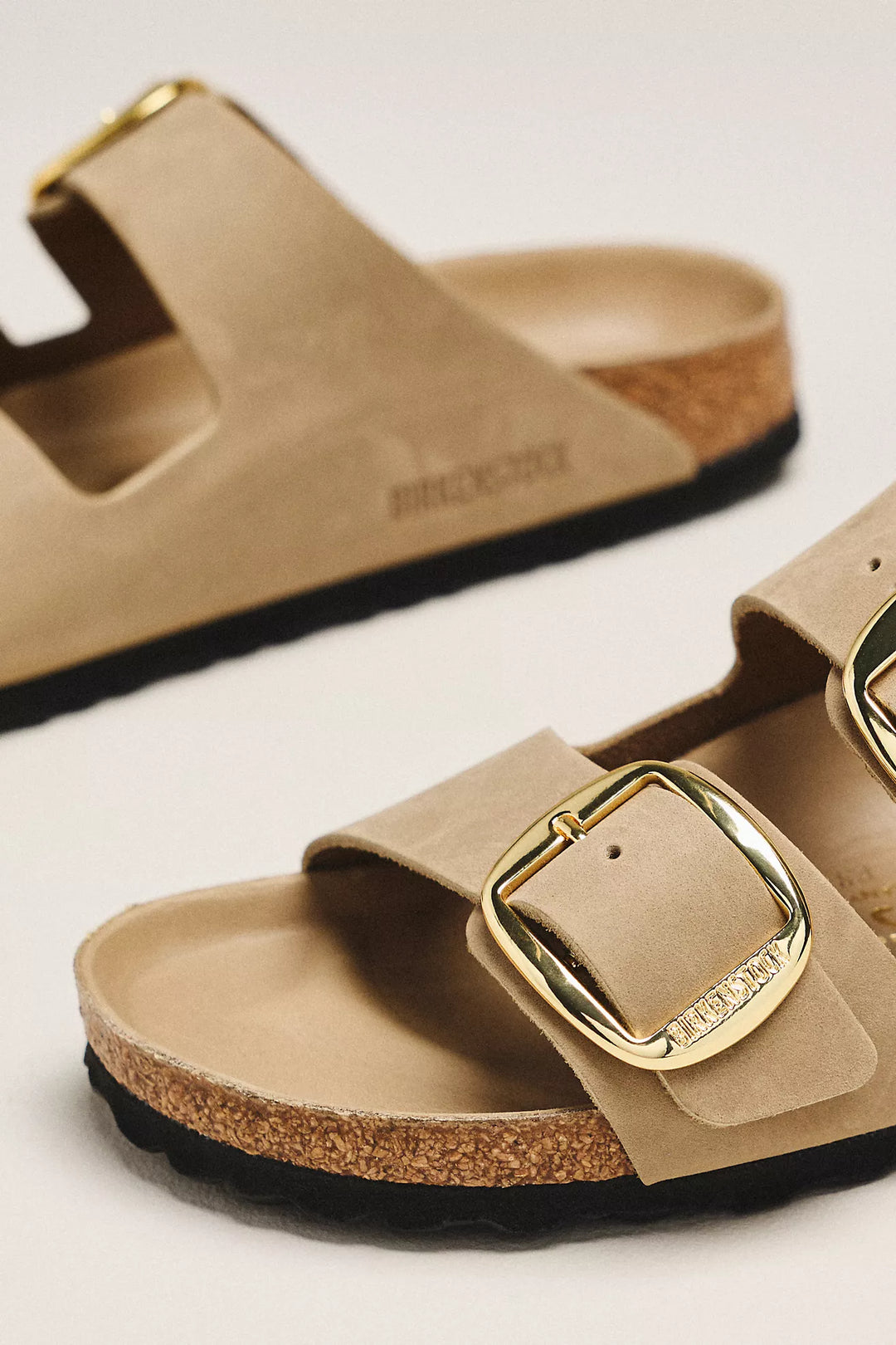 ARIZONA BIG BUCKLE TOBACCO BROWN SANDAL