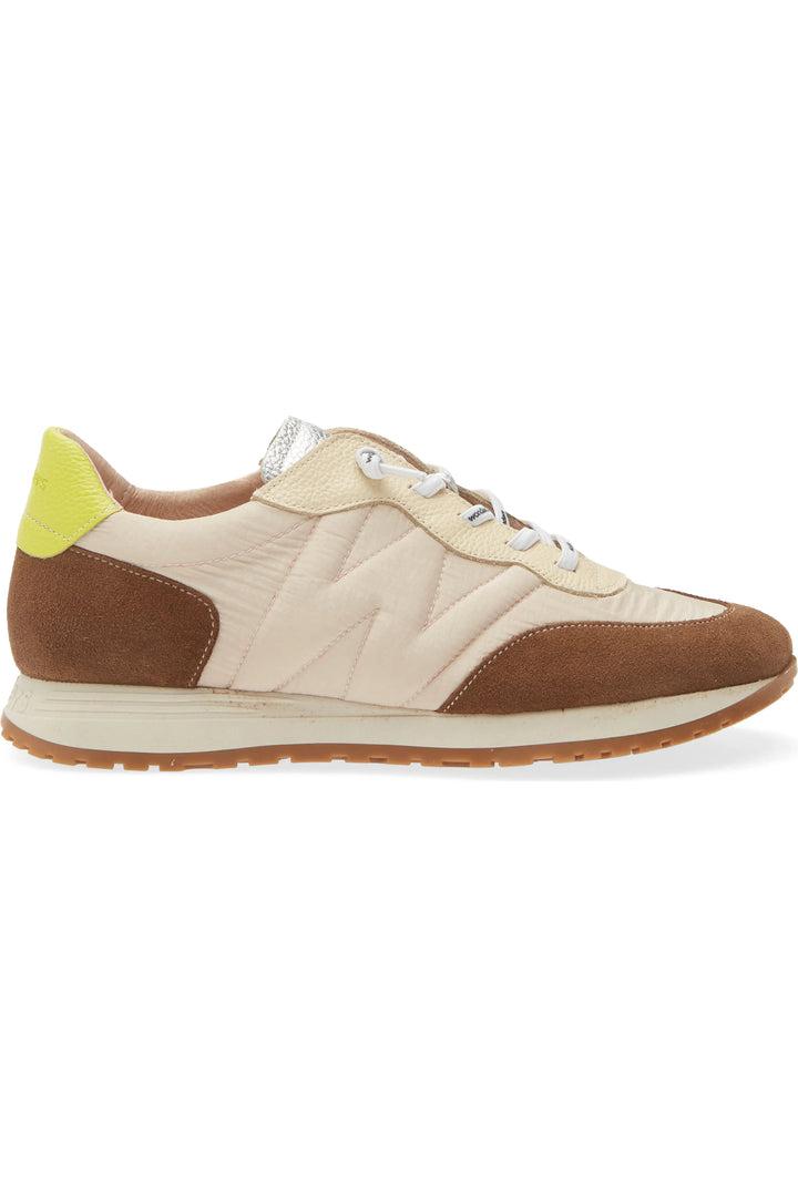 A-4802 COGNAC/TAUPE SNEAKER