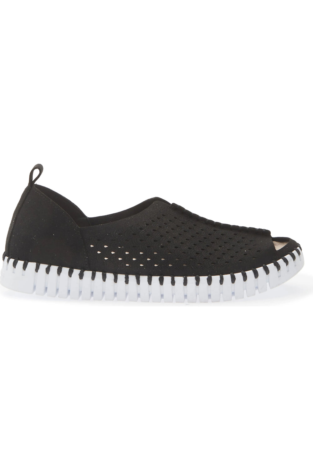 TUIP 9377 BLACK OPEN TOE