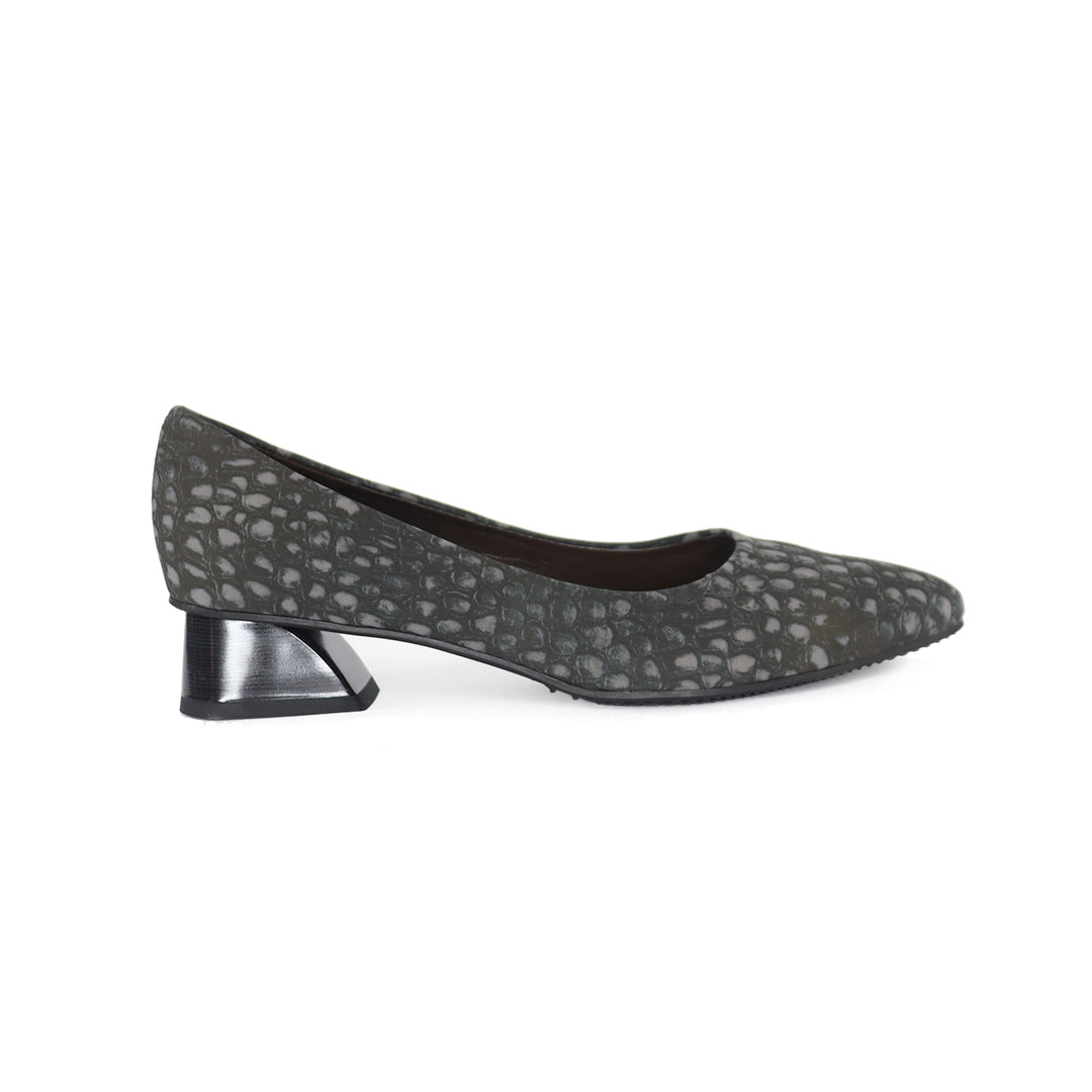 32328 GREY LOW HEEL