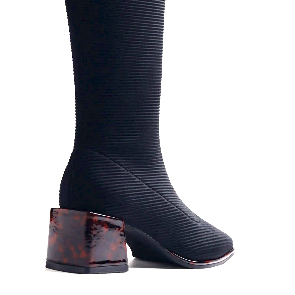 80124 BLACK/TORTOISE BOOT