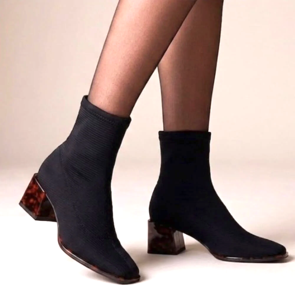 80115 BLACK/TORTOISE BOOT