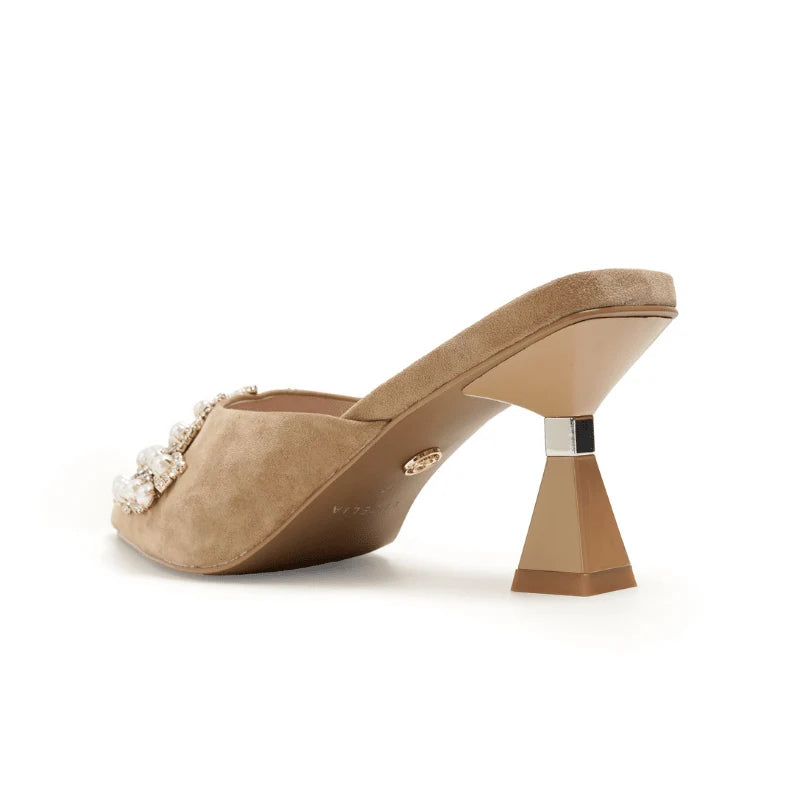 JOICE SAND SUEDE MULE