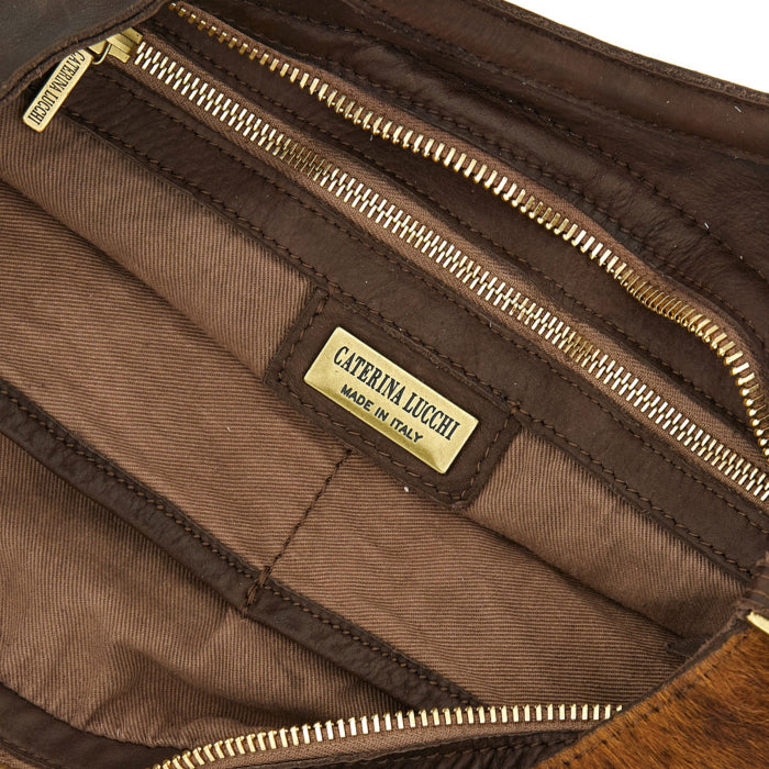 BARBARA BROWN PONY HAIRCALF SHOPPER