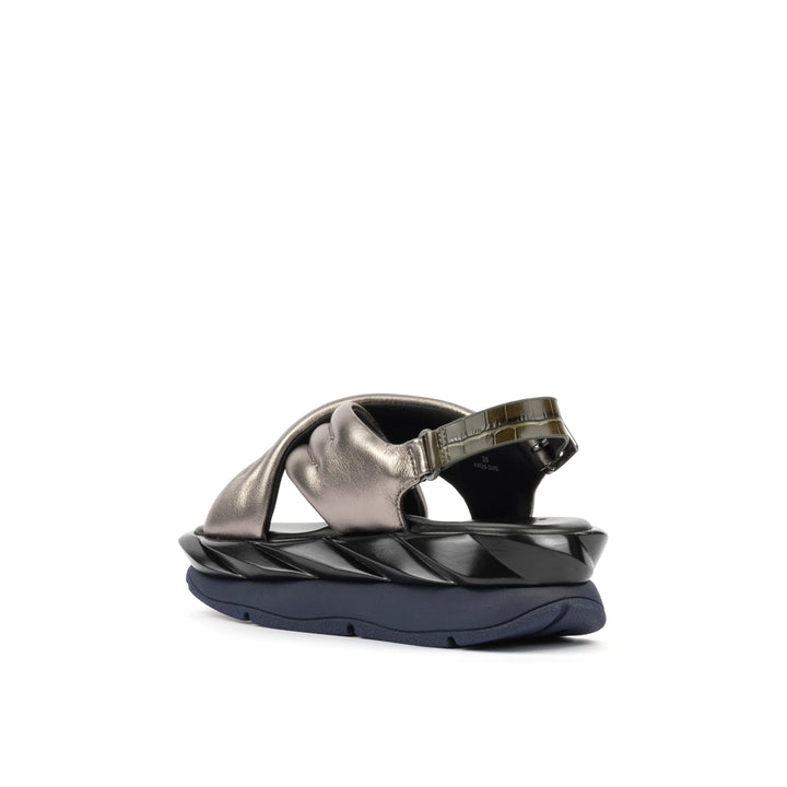 MELLOW MANA GUNMETAL SANDAL