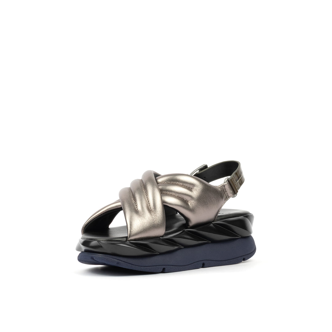MELLOW MANA GUNMETAL SANDAL