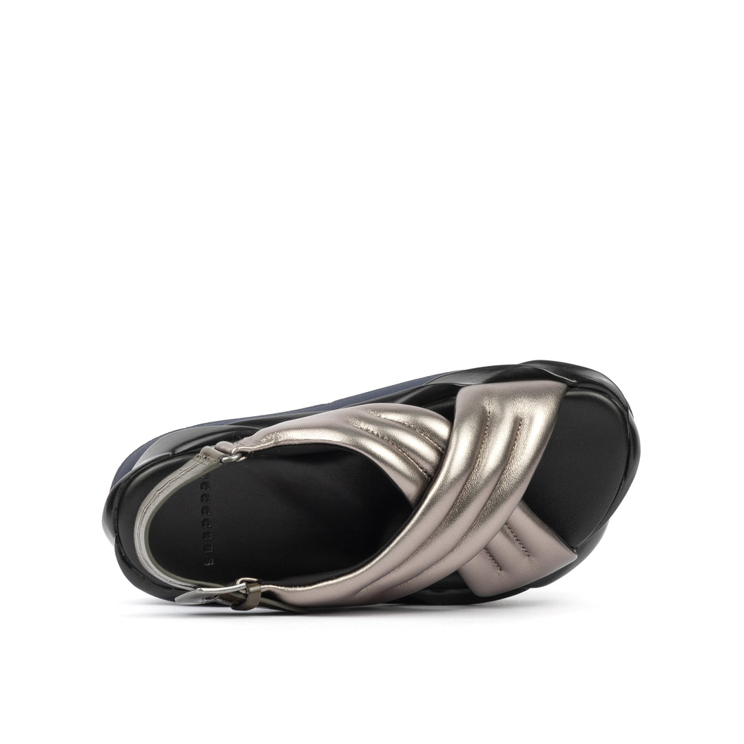 MELLOW MANA GUNMETAL SANDAL