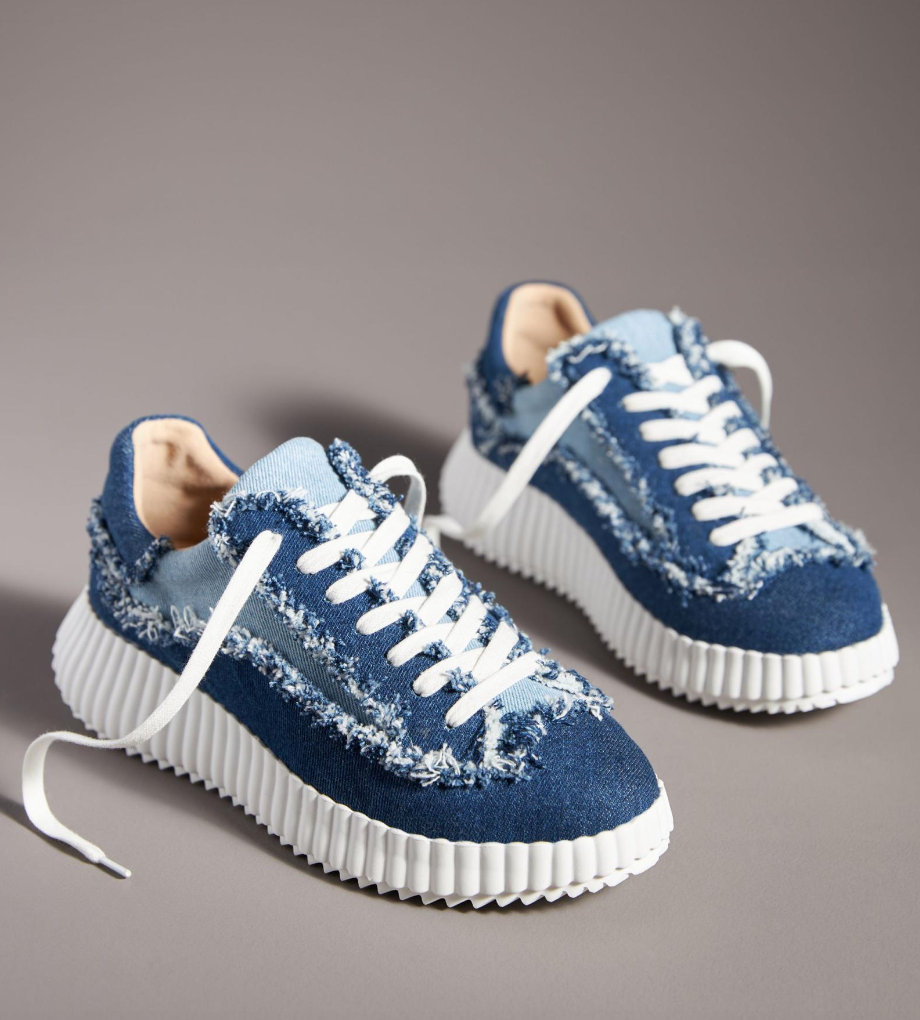 Denim plimsolls shops