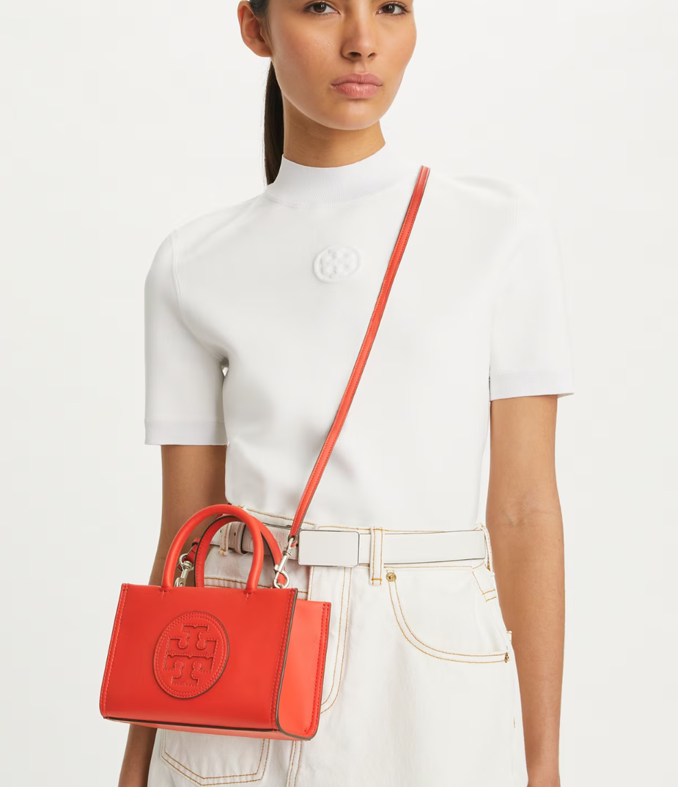 ELLA BIO MINI TOTE POPPY RED Main Taylor