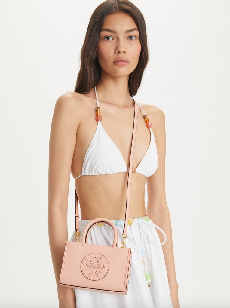 即発★TORY BURCH★ Ella Bio Mini Tote 145613 Mini Ella Bio Patent Tote: Women's Handbags | Crossbody Bags