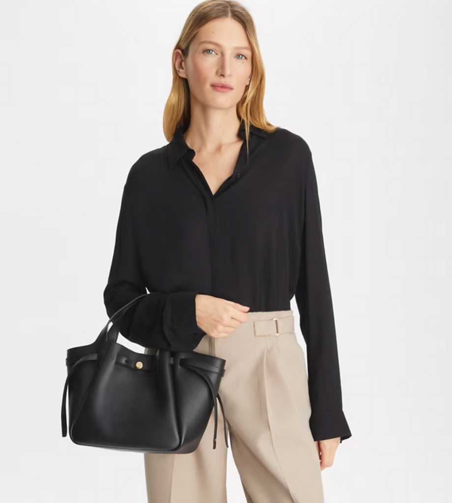 ROMY SMALL TOTE BLACK – Main & Taylor