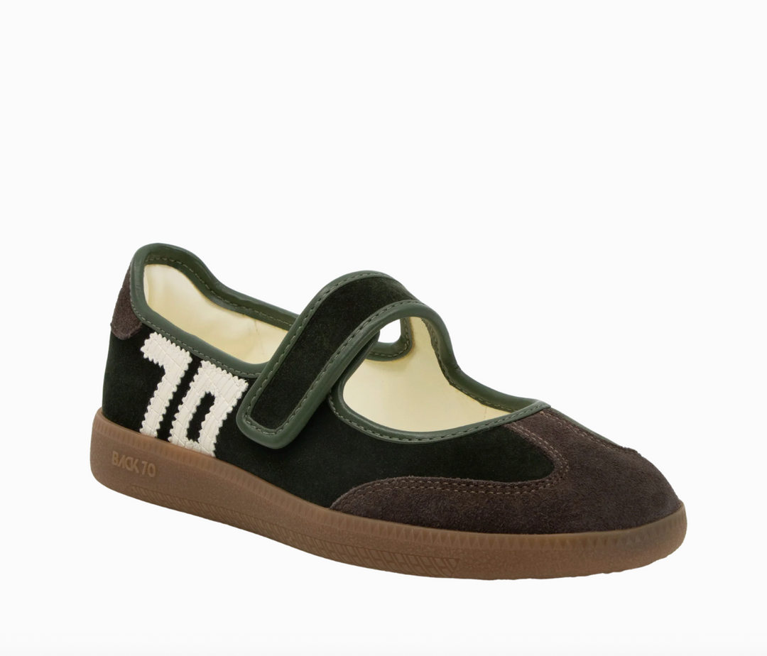 AYA OLIVE/MILK SNEAKER