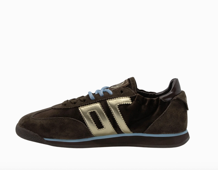 ROCKET DARK COFFEE VELVET SNEAKER