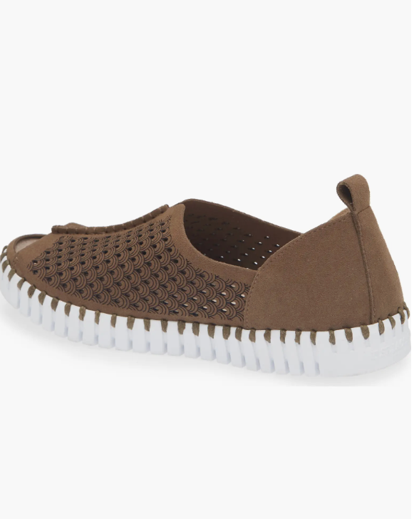 TULIP-9377 CHESTNUT OPEN TOE