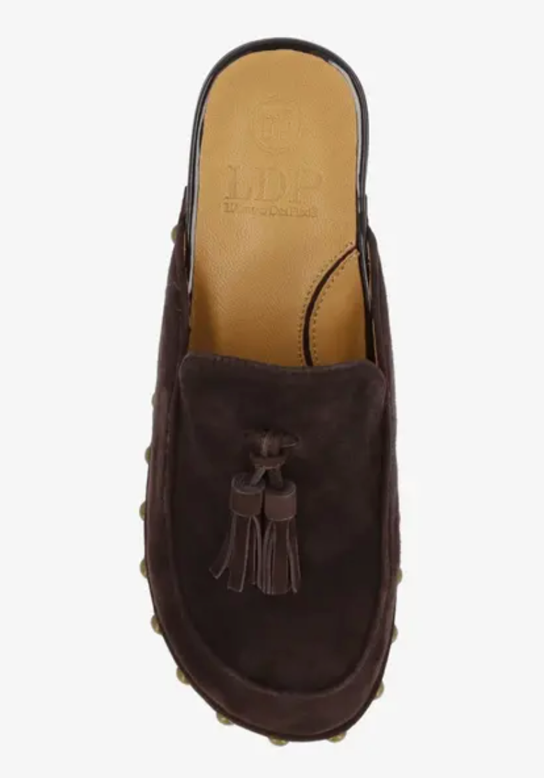 GRACEN CHOCOLATE SUEDE CLOG