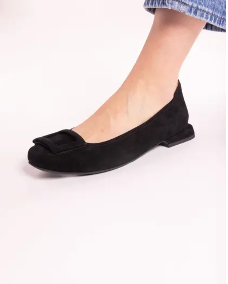 TALLULAH BLACK SUEDE