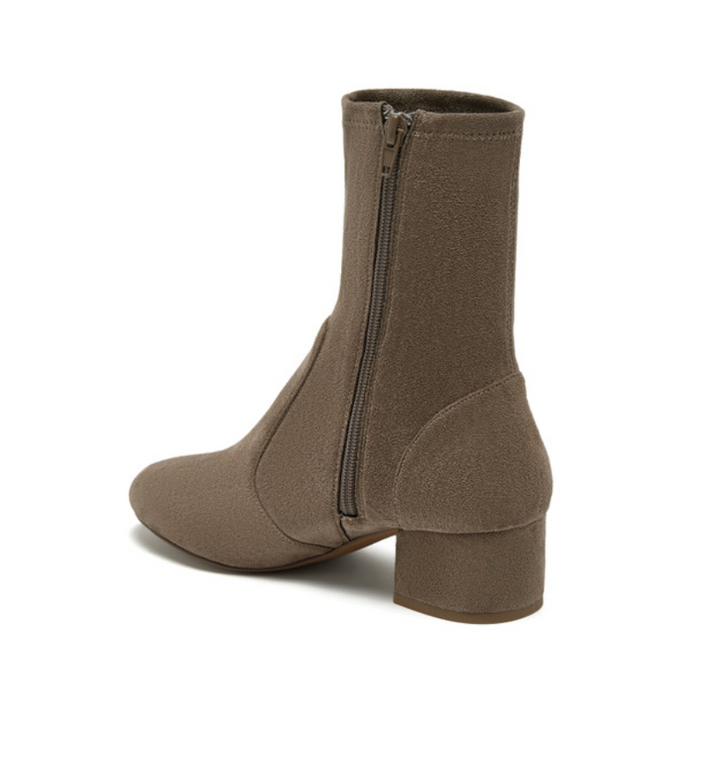 GOLDIE TAUPE MICROSUEDE BOOT