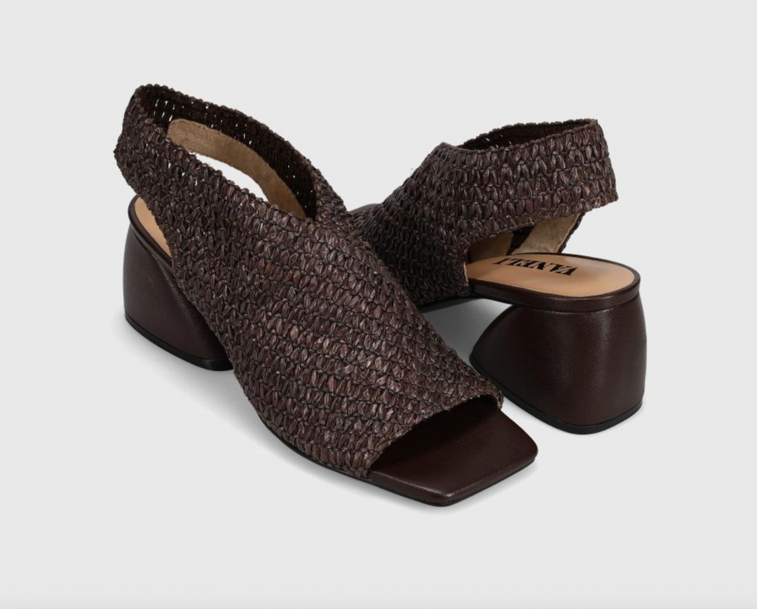 MAYLA TMORO STRAW SLINGBACK