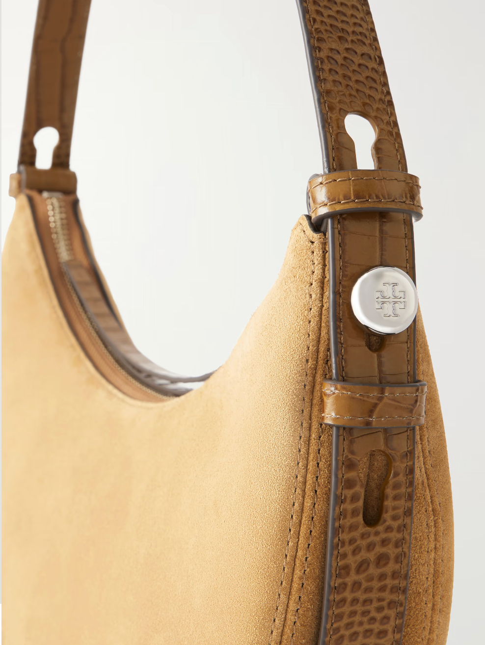 ROMY HALF MOON STONE SUEDE