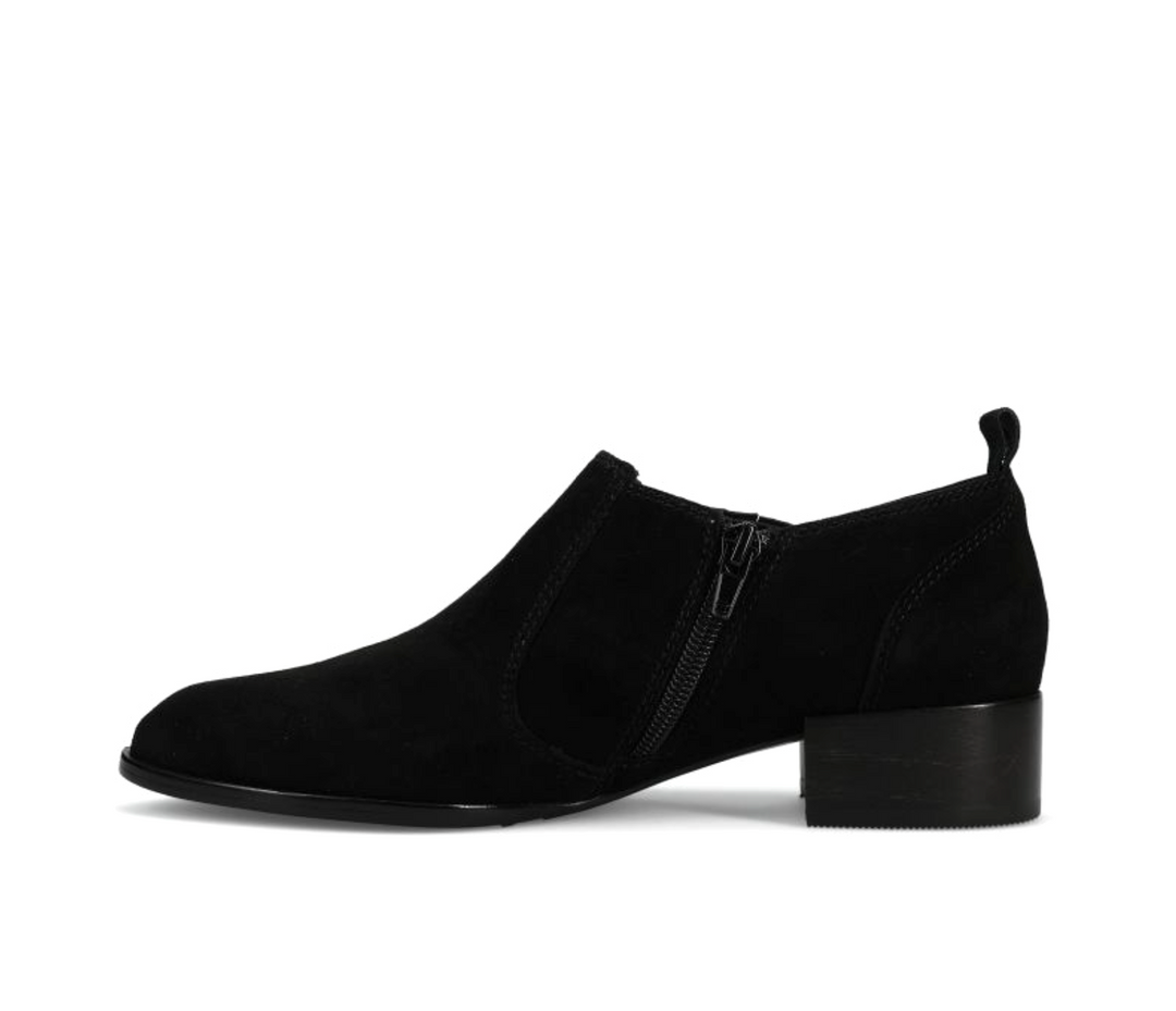 TESS BLACK SUEDE BOOTIE