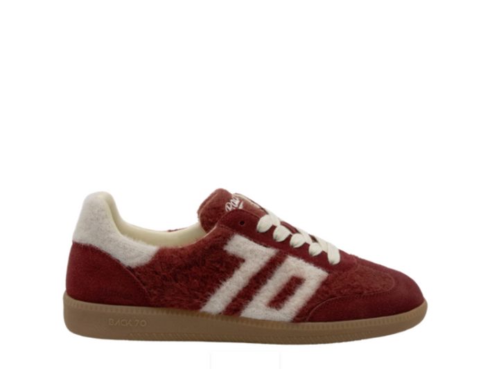 MOHAIR WINE BUTTER SNEAKER