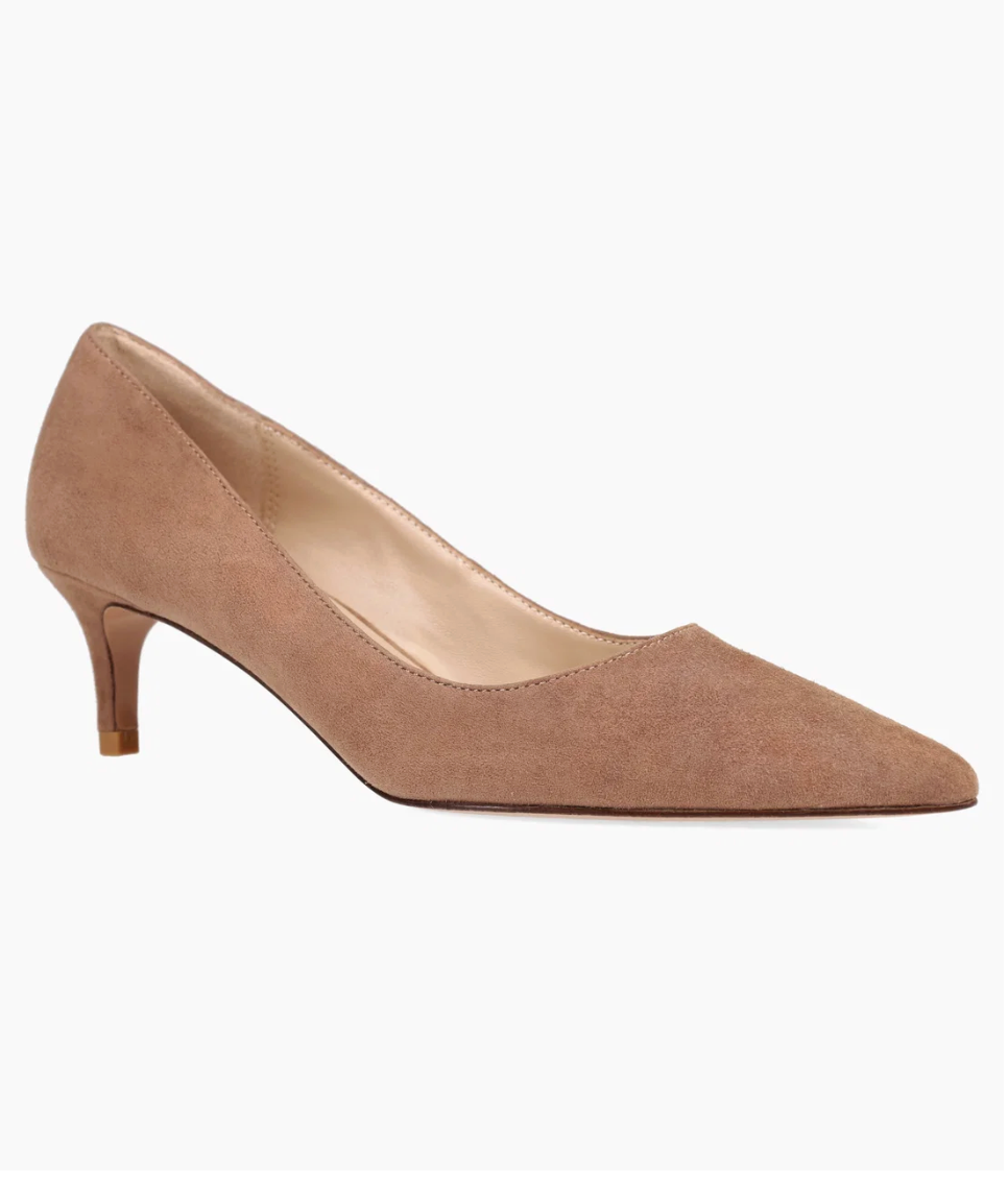 AERI TAUPE SUEDE PUMP