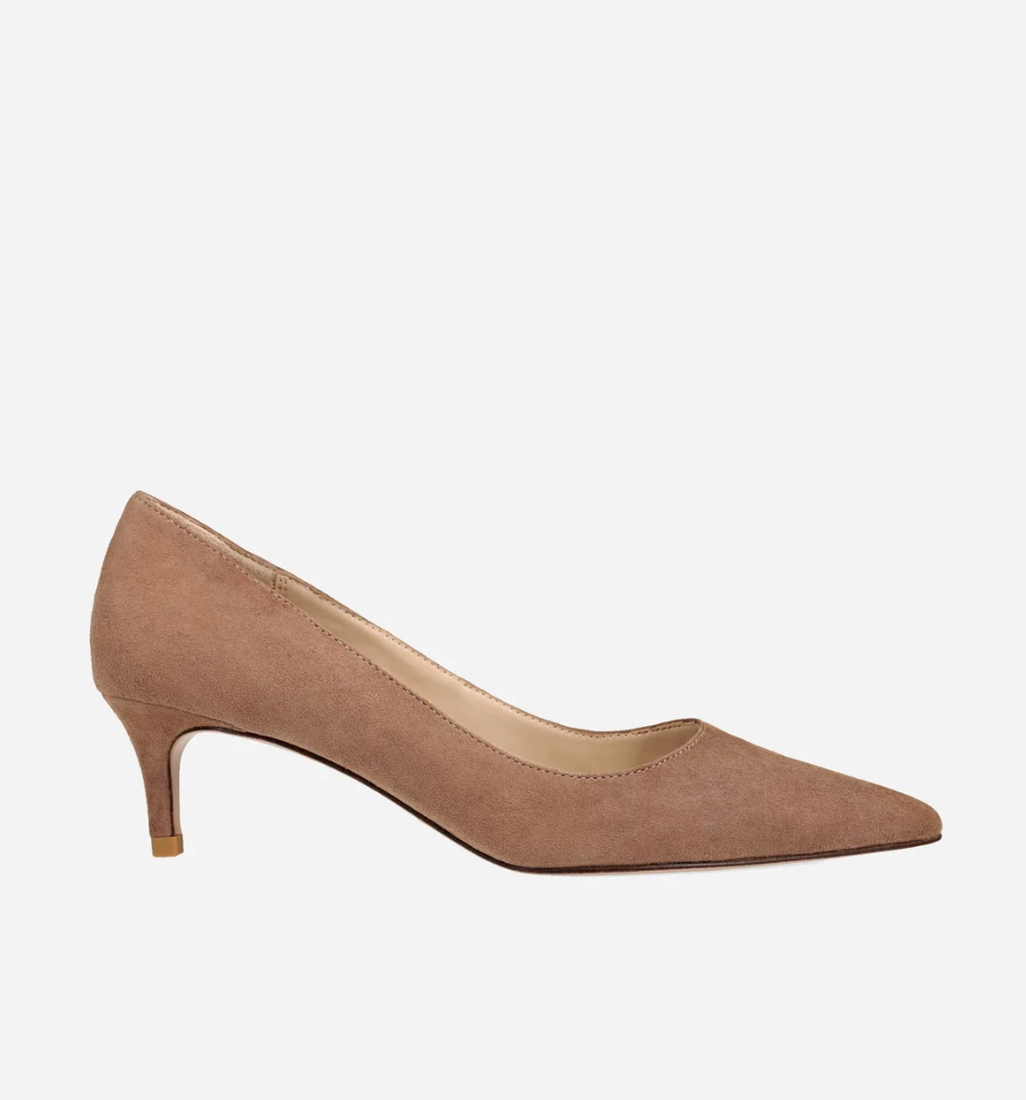 AERI TAUPE SUEDE PUMP