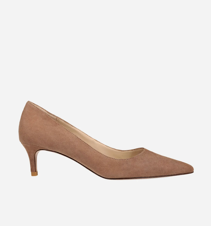 AERI TAUPE SUEDE PUMP